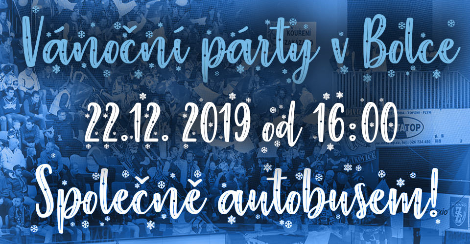 Vánoční modrobílý večírek v Bolce!