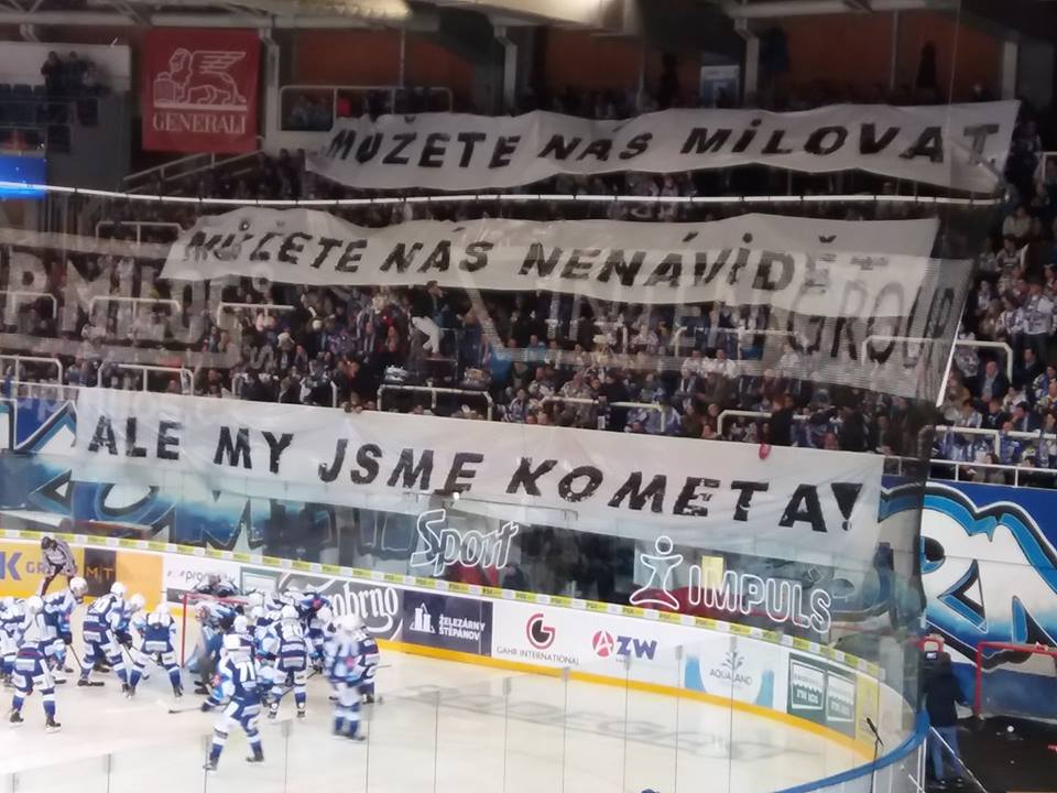 Extraliga: Kometa - Pardubice (4.2. 2018)