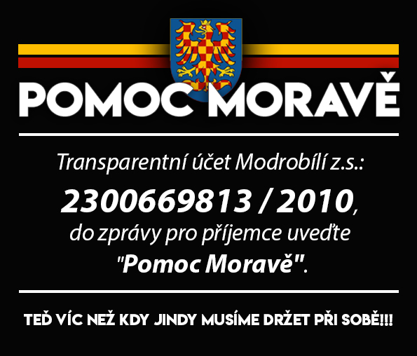 Pomoc Moravě!